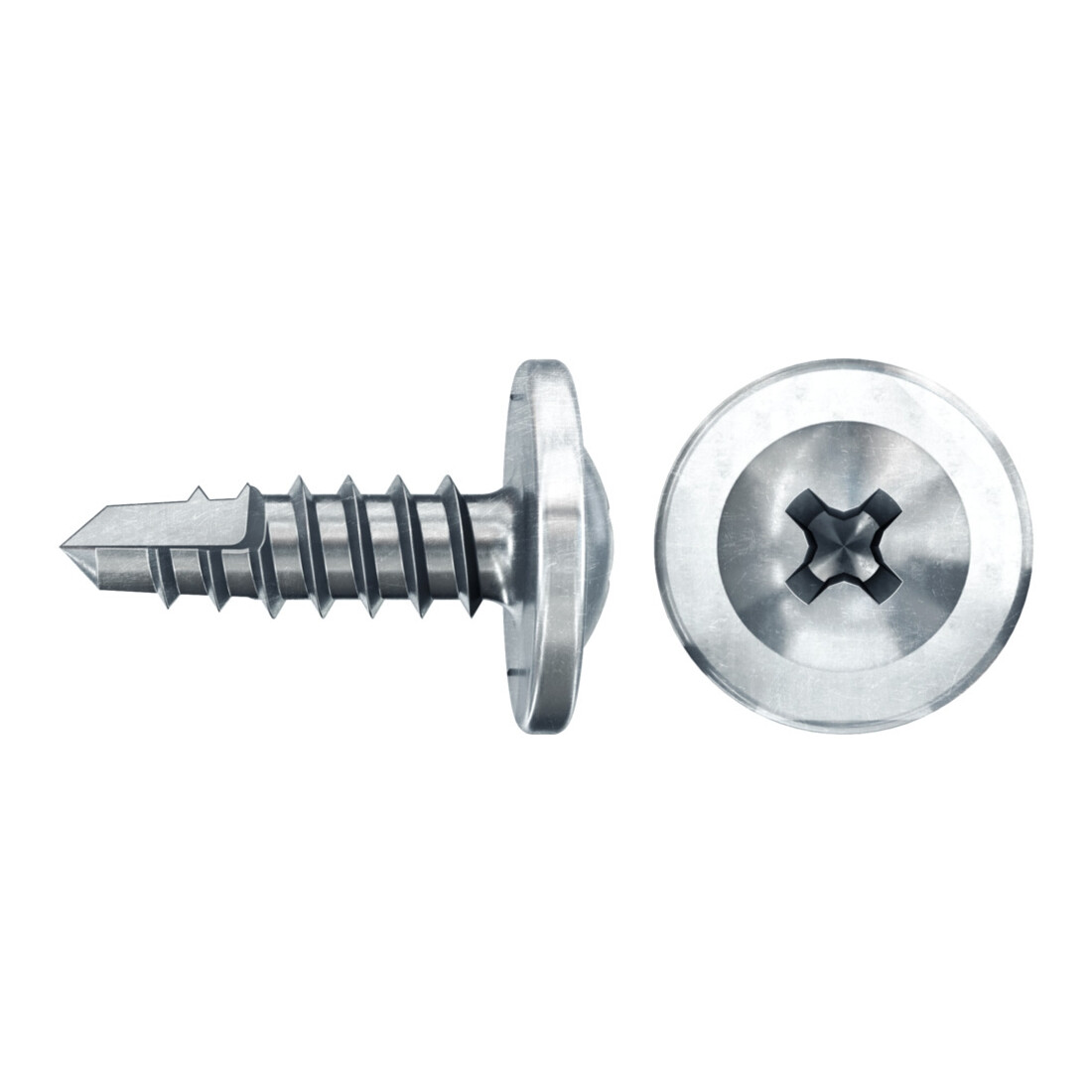 fischer profile connection screw 4,2x13 half round blvz VG PH