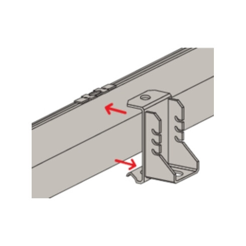 fischer Rail de montage FUS 41D/2,5 A4 - 6.000