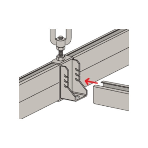 fischer Rail de montage FUS 41D/2,5 A4 - 6.000