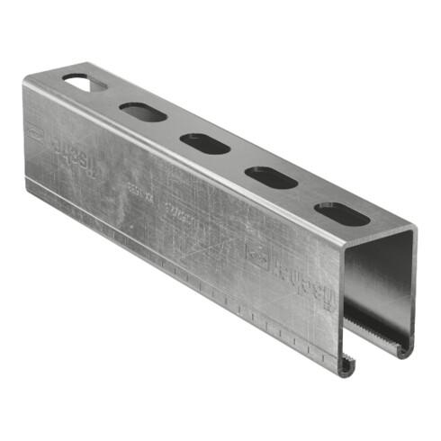 fischer Rail de montage FUS 62/2,5 316L - 6.000