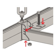 fischer Rail de montage FUS 62/2,5 316L - 6.000-5