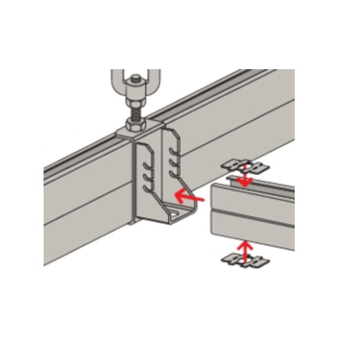 fischer Rail de montage FUS 62/2,5 316L - 6.000