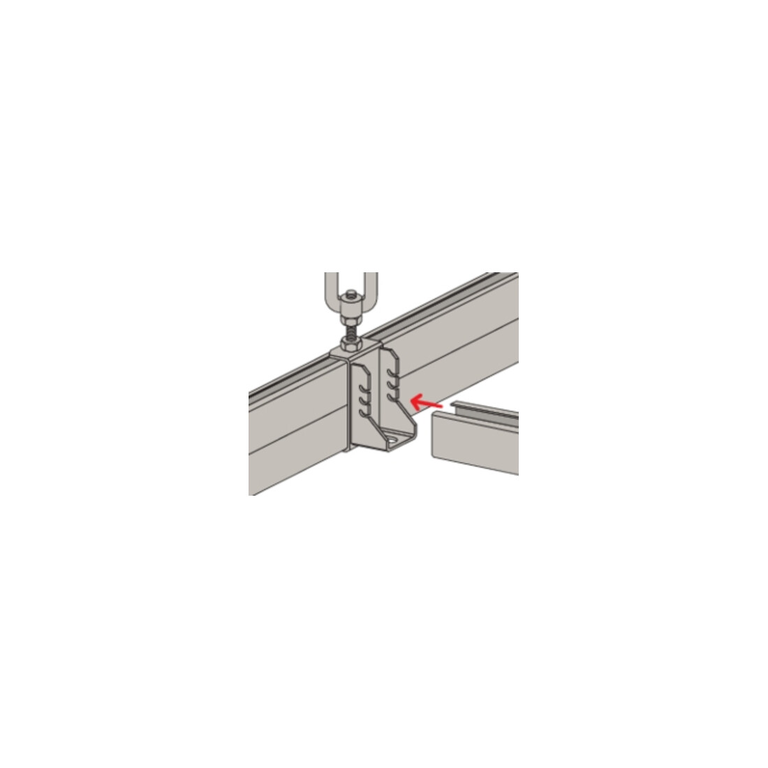 fischer Rail de montage FUS 62/2,5 316L - 6.000