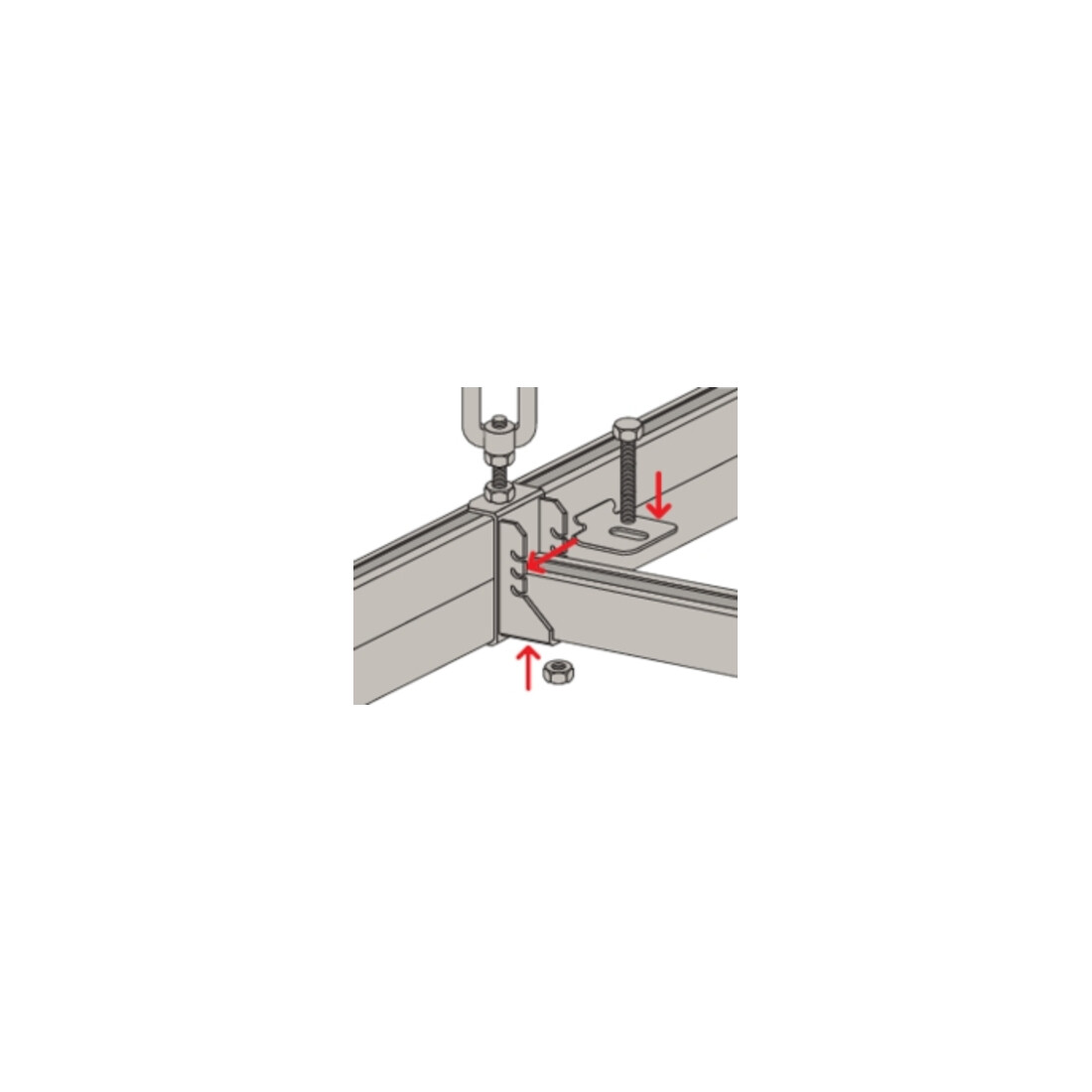 fischer Rail de montage FUS 62/2,5 316L - 6.000