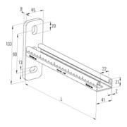 fischer  railconsole FCA 21/2,0 - 300-5