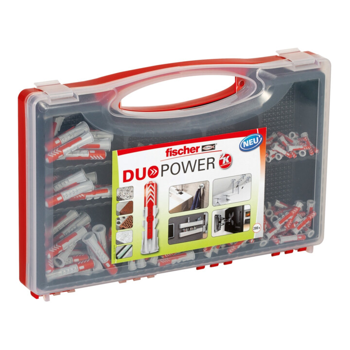 fischer Redbox DuoPower 280 pièces
