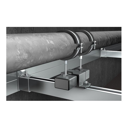 fischer Rohrschelle FRS Plus 2" E