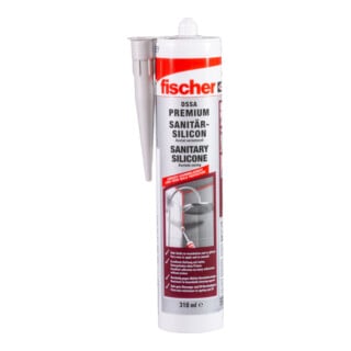 fischer Sanitärsilicon silbergrau DSSA SG