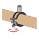 fischer scharnierende snelsluitende pijpbeugel FGRS Universal M8/M10 25-30