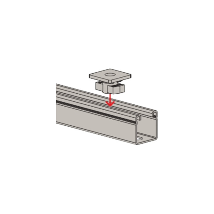 fischer Schiebemutter FCN Clix M M10
