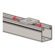 fischer Schiebemutter FCN Clix M M10-5