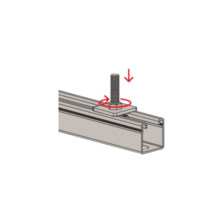 fischer Schiebemutter FCN Clix M M10