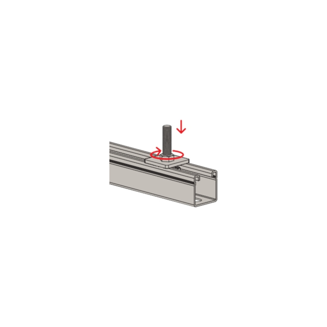 fischer Schiebemutter FCN Clix M M10
