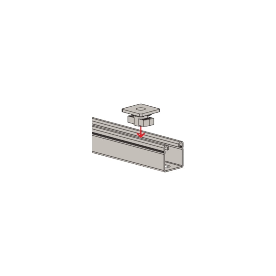 fischer Schiebemutter FCN Clix M M10 fvz