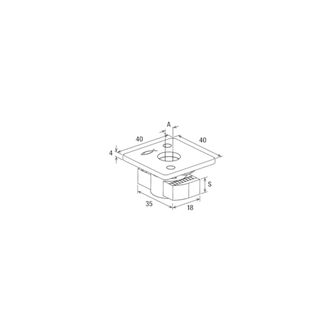 fischer Schiebemutter FCN Clix M M12