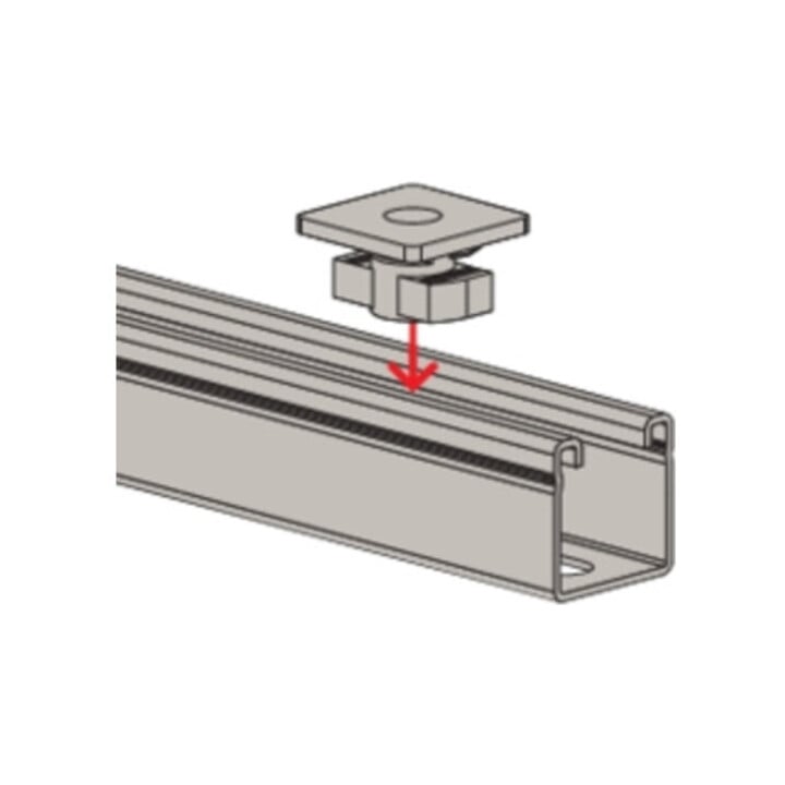 fischer Schiebemutter FCN Clix M M6