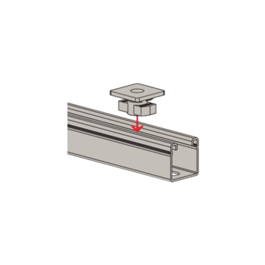 fischer Schiebemutter FCN Clix M M6