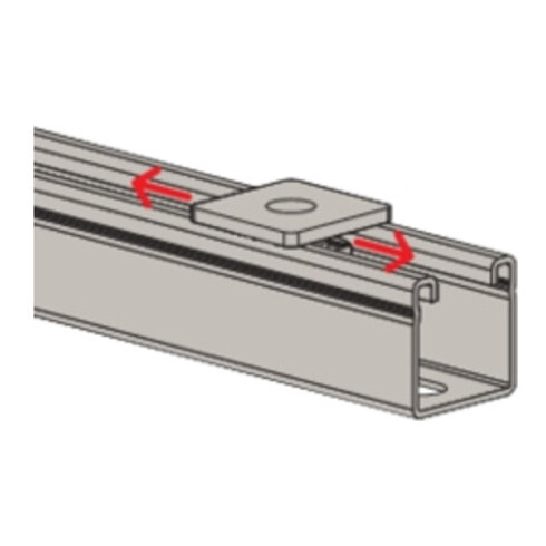 fischer Schiebemutter FCN Clix M M6