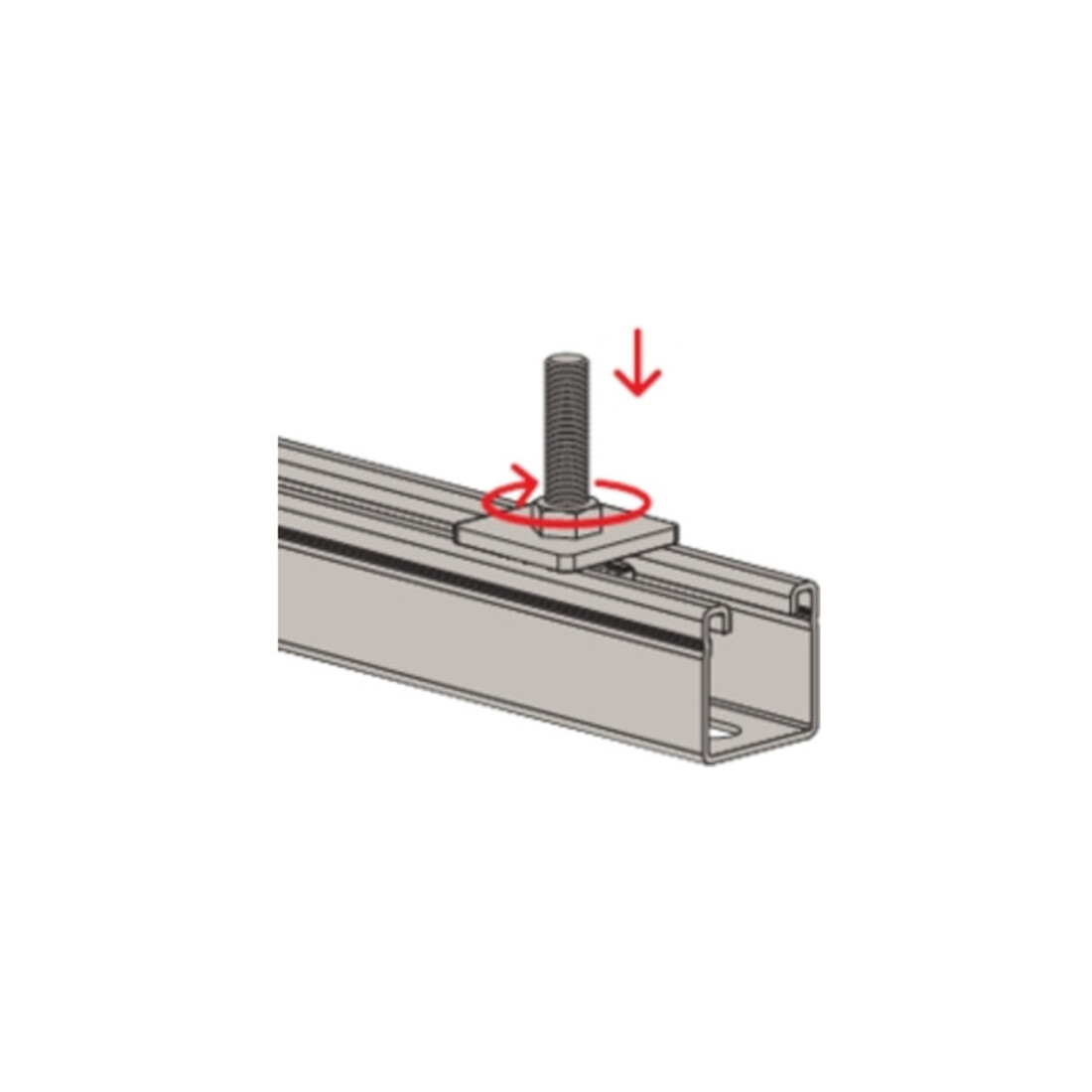 fischer Schiebemutter FCN Clix M M6