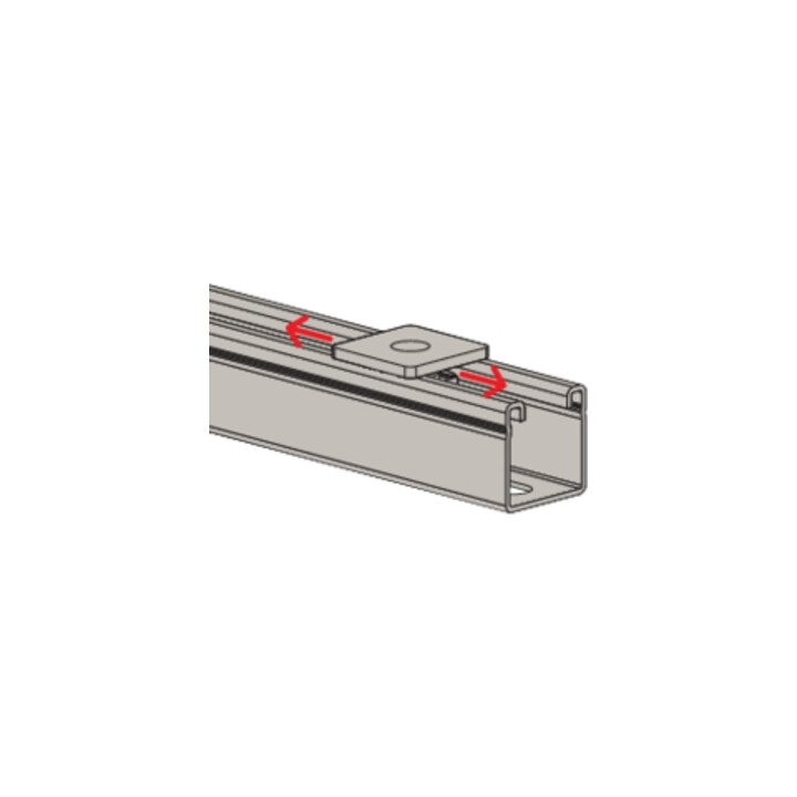 fischer Schiebemutter FCN Clix M12 A4