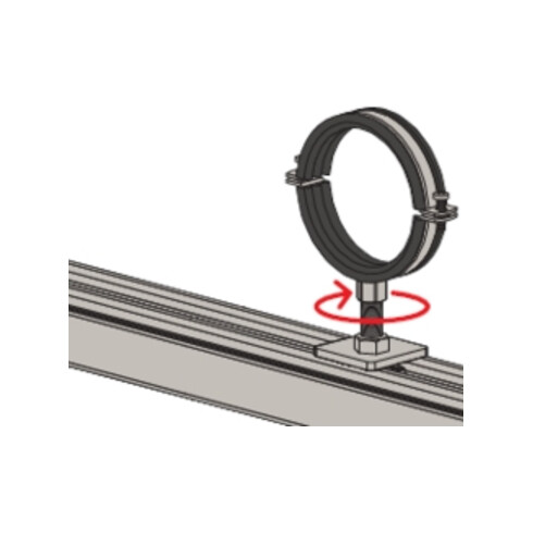 fischer Schiebemutter FCN Clix M12 A4