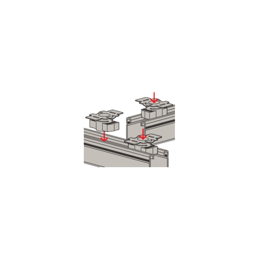 fischer Schiebemutter FCN Clix P M8 A4