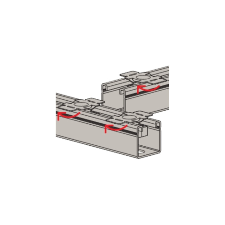 fischer Schiebemutter FCN Clix P M8 A4