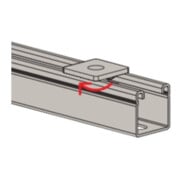 fischer schuifmoer met metalen plaat FCN Clix M 6-5