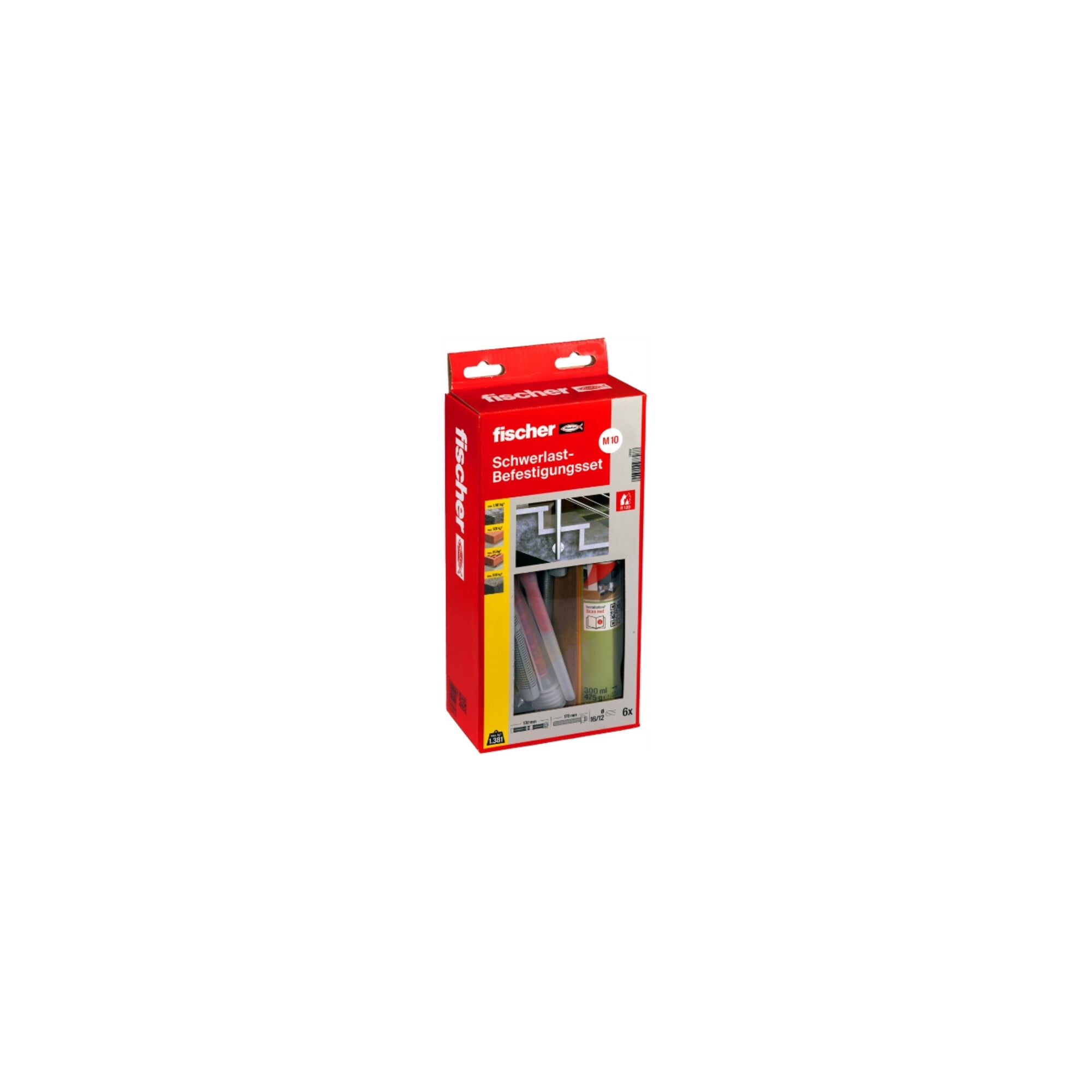 fischer Schwerlast-Befestigungsset 300 T SBS Set M10