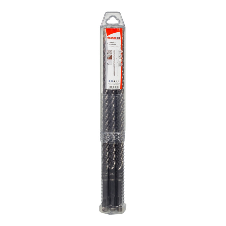 fischer Set de 5 forets béton SDS+ Quattric II 8/200/265 XP5