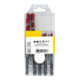 fischer Set de forets universels D-U Hex 5-12mm (5)-2