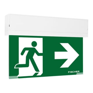 FiSCHER Signalisation de secours S1-U383M.V5 opt. Mesh NB Add.on 3/8h