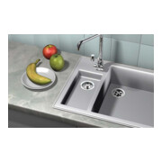 fischer Silicone sanitaire gris argent DSSA SG-2