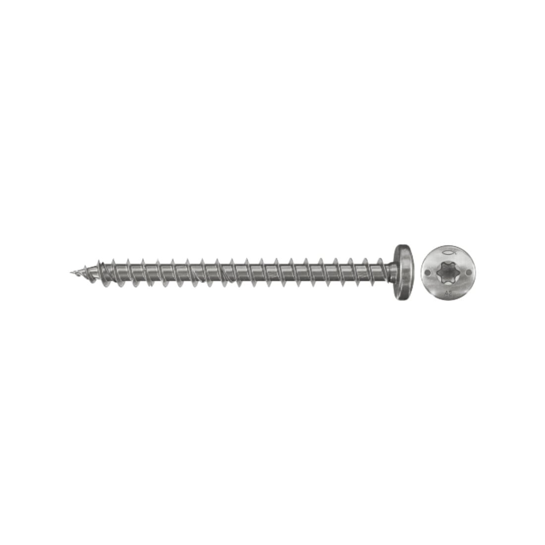 fischer Spaanplaatschroef PowerFast 3.5 x 20 cilinderkop A2 voldraad TX opname