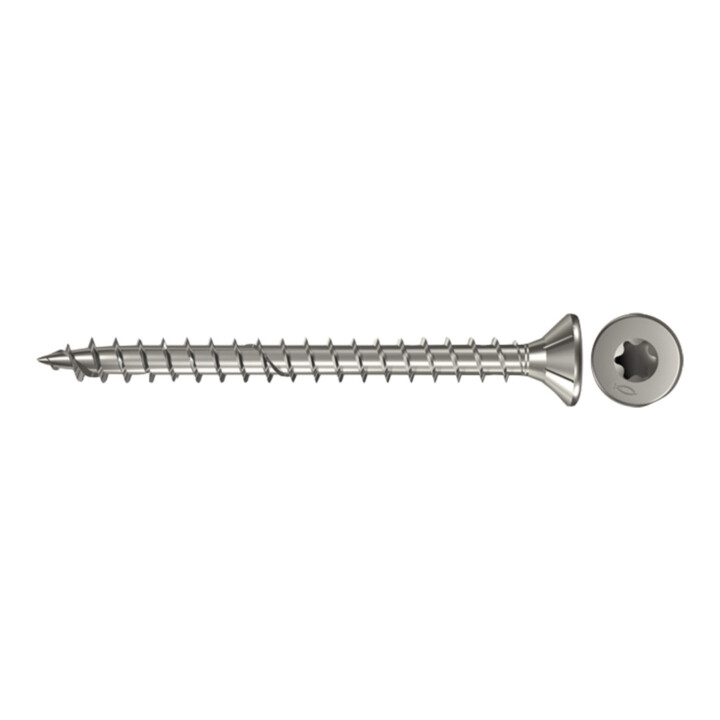 fischer Spaanplaatschroef PowerFast 4 x 20 Verzonken kop A4 voldraad TX opname