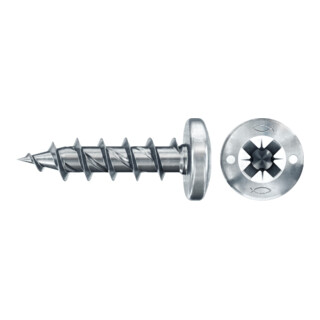 fischer Spaanplaatschroef Power-Fast II, bolkop met volledige schroefdraad en binnenster TX