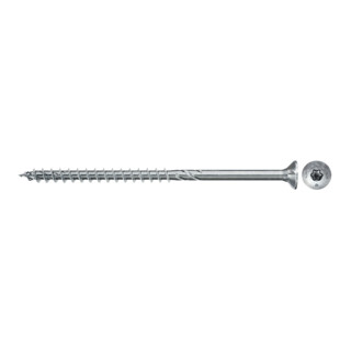 fischer spaanplaatschroef PowerFast II 6,0x100 TX verzonken kop deeldraad blauw verzinkt (200)