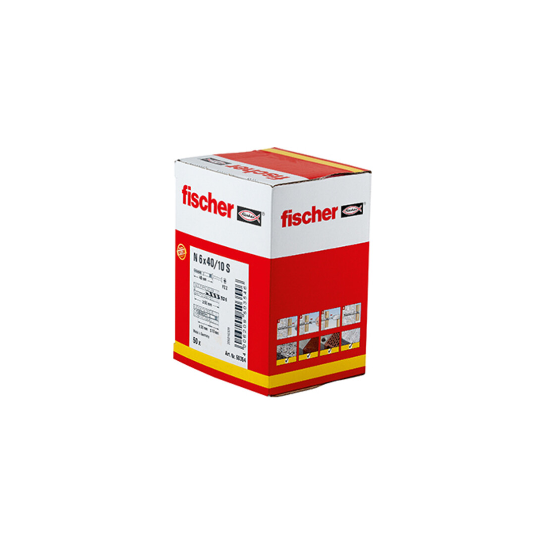 Fischer  spijkerplug N 6x40/10 S