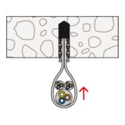 Attache câbles fischer ClipFix plus SF plus LS-5