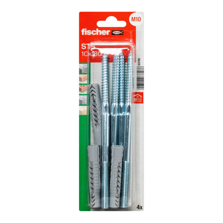 fischer Stockschraube STS 10 x 180 + UX K SB-SaMo