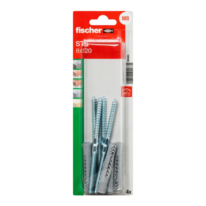 fischer Stockschraube STS 8 x 120 + UX K SB-SaMo