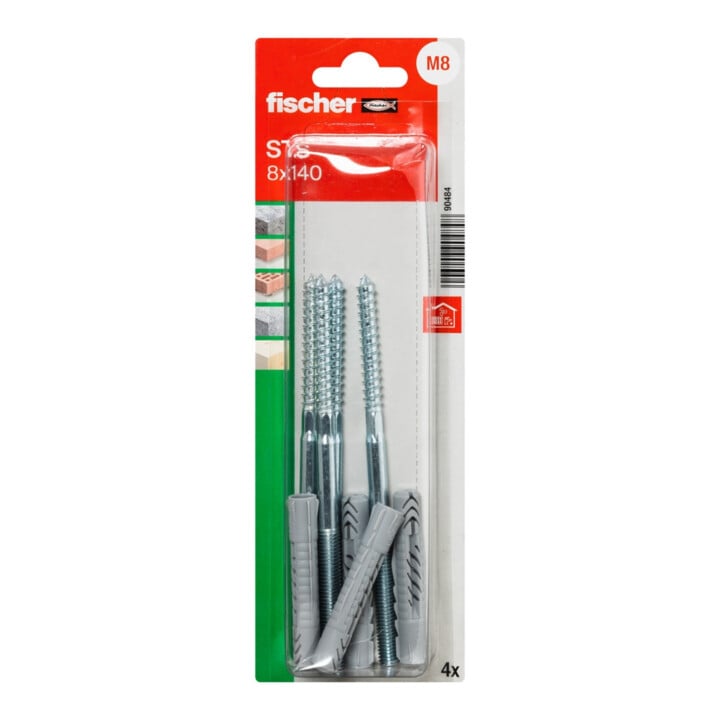 fischer Stockschraube STS 8 x 140 + UX K SB-SaMo