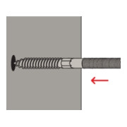 fischer Stockschraube STS T 8x180-5