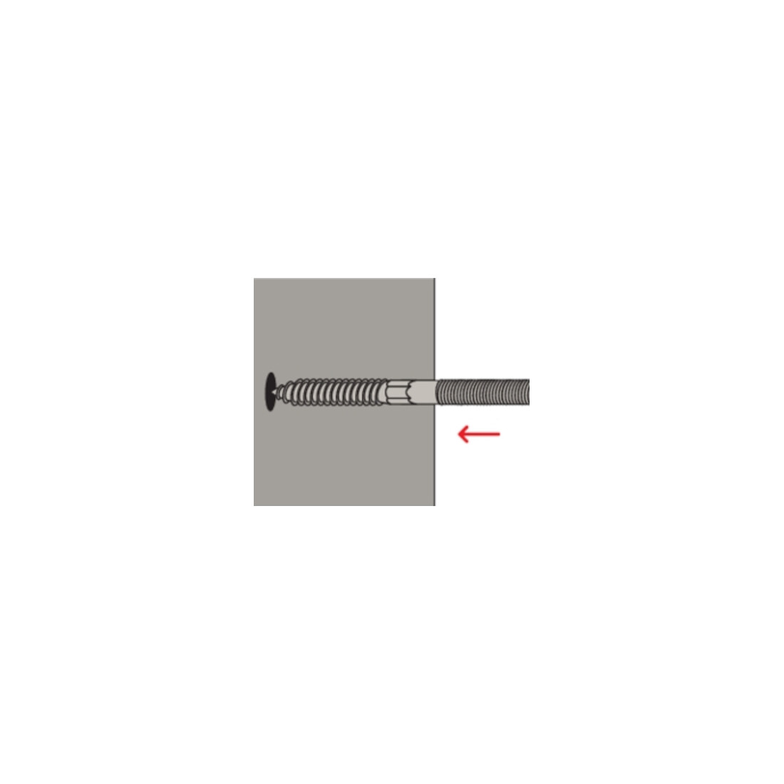 fischer Stockschraube STS T 8x180