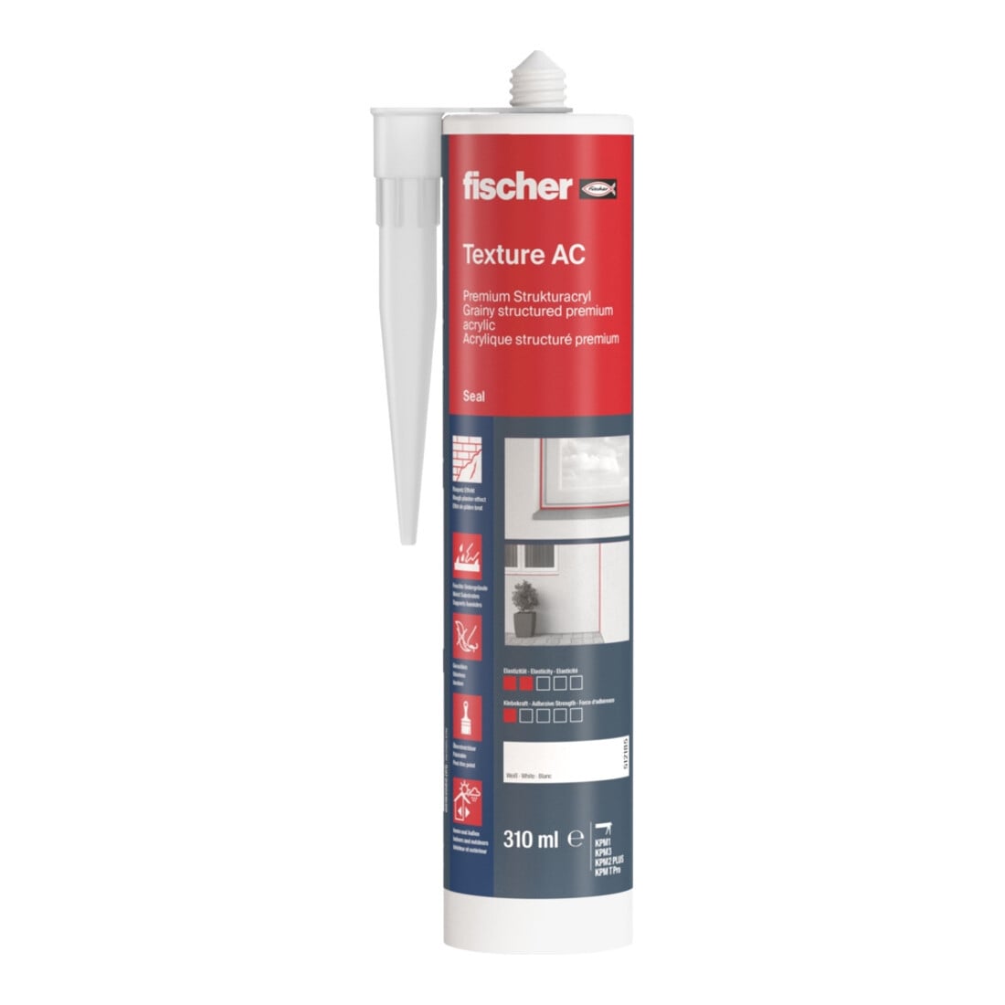 fischer Structural Acrylic Premium DSA 310 ml blanc