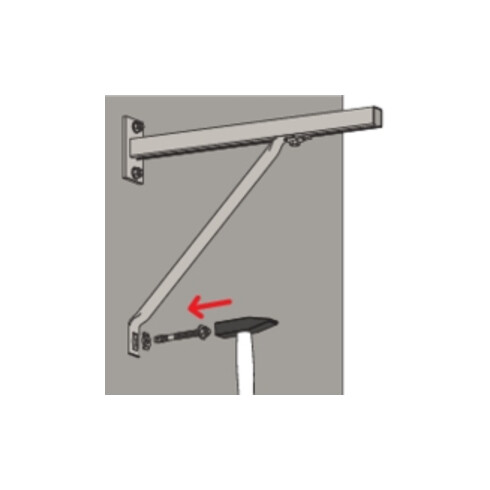 fischer Stützelement PSAE 500 A4