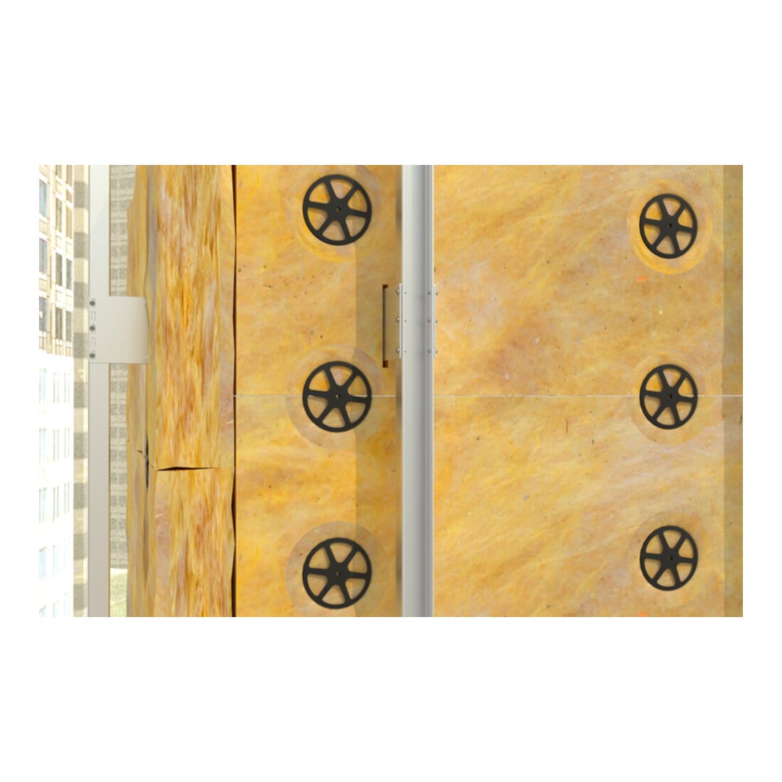 Fixation pour isolants fischer DHK