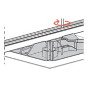 fischer Support toit plat articulé FFRBH-4