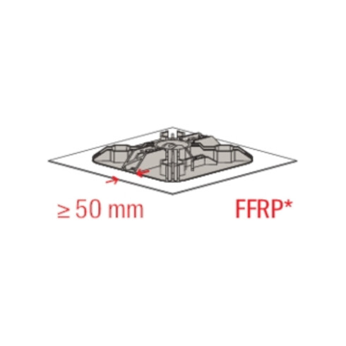 fischer Support toit plat standard FFRB