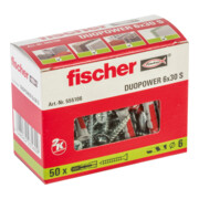 fischer DUOPOWER mit Sechskantschraube